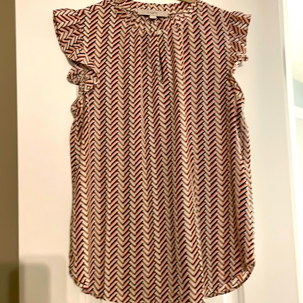 Loft sleeveless blouse
